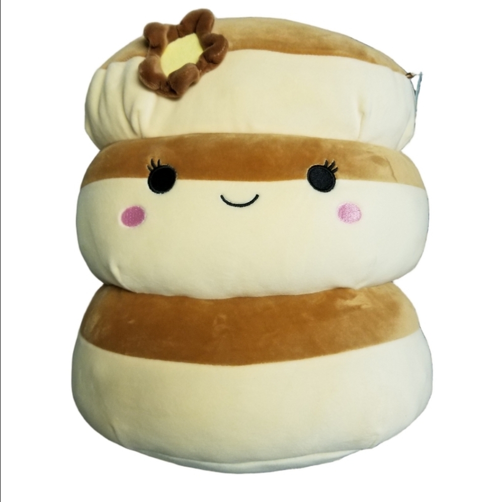 Squishmallow 12 Inch Rayen Pancake New With Tags